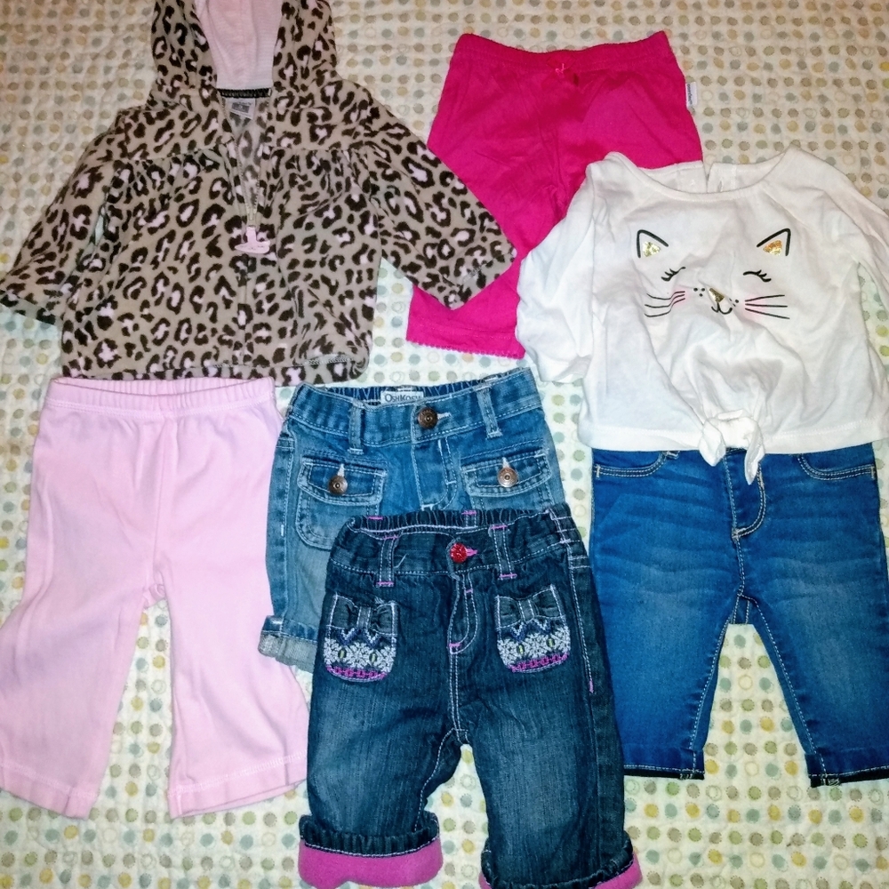 Baby girl 3 month lot of clothes
